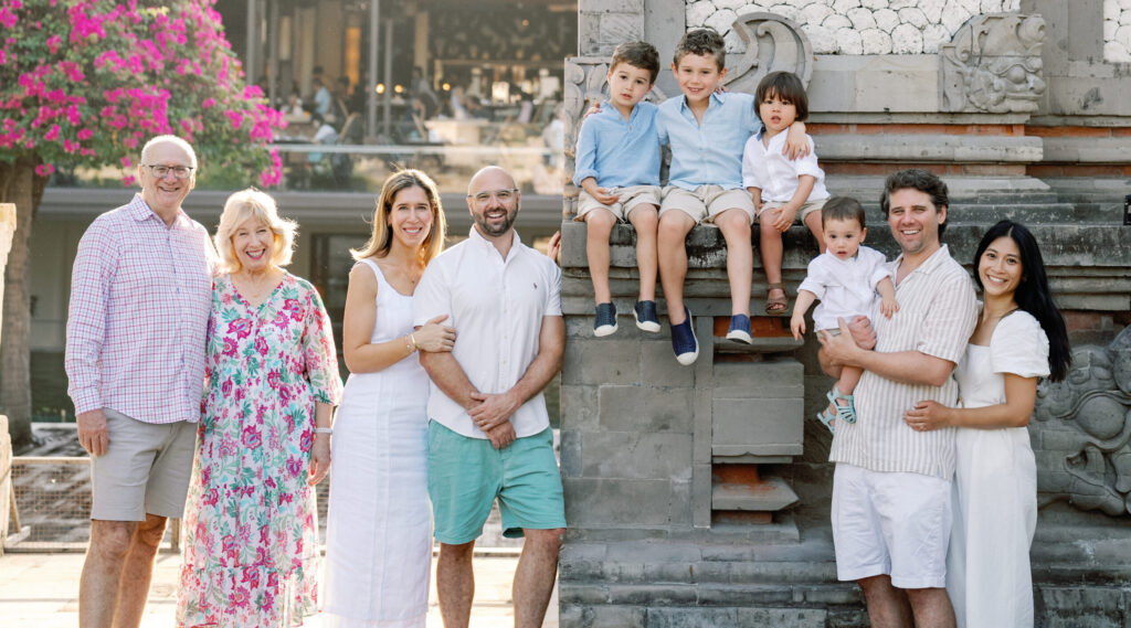 The Kuss Family’s Full Family Photoshoot in Bali