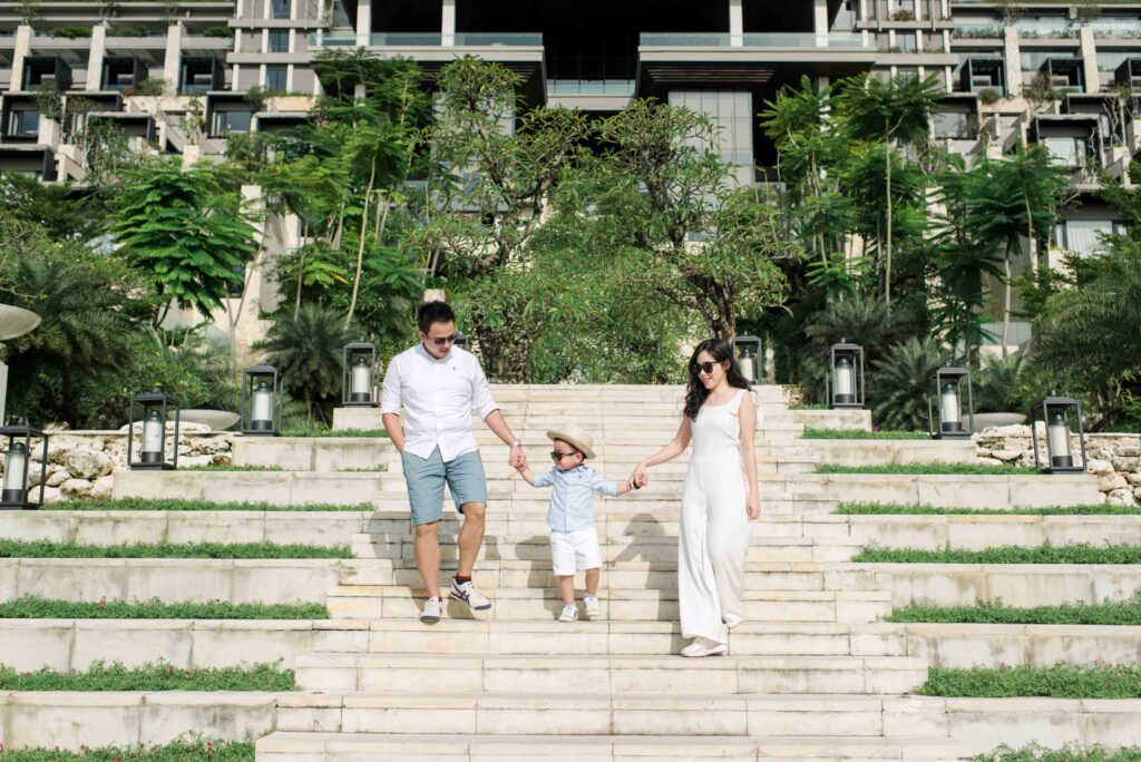 Luxury Villa & Resort Family Photography in Bali