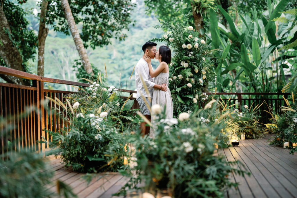 Emotional Bali Proposal at Mandapa Ubud
