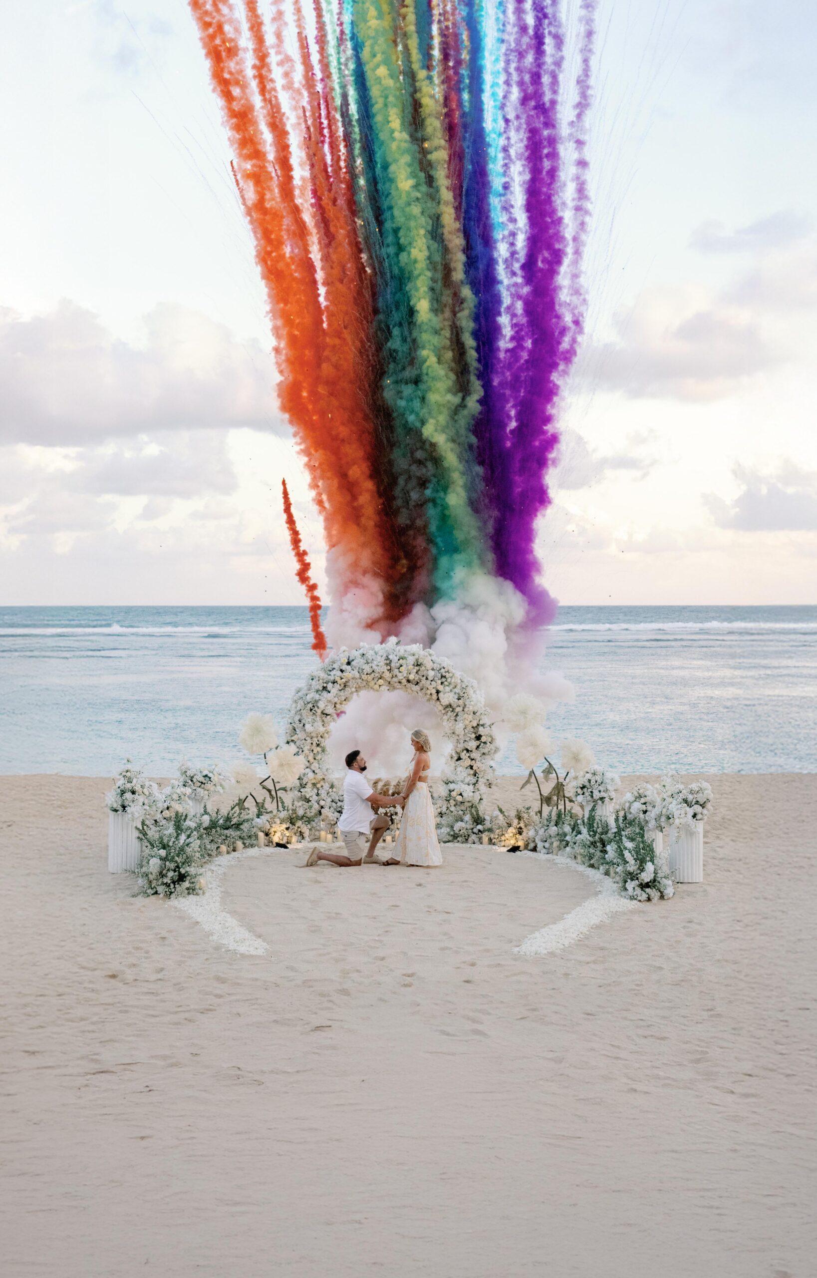 Beach Proposal at The Ritz-Carlton Bali