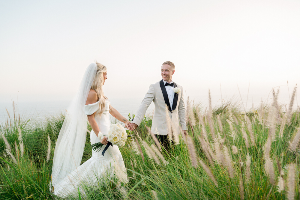 Ellie & Michael’s Romantic Wedding at Tirtha Bali