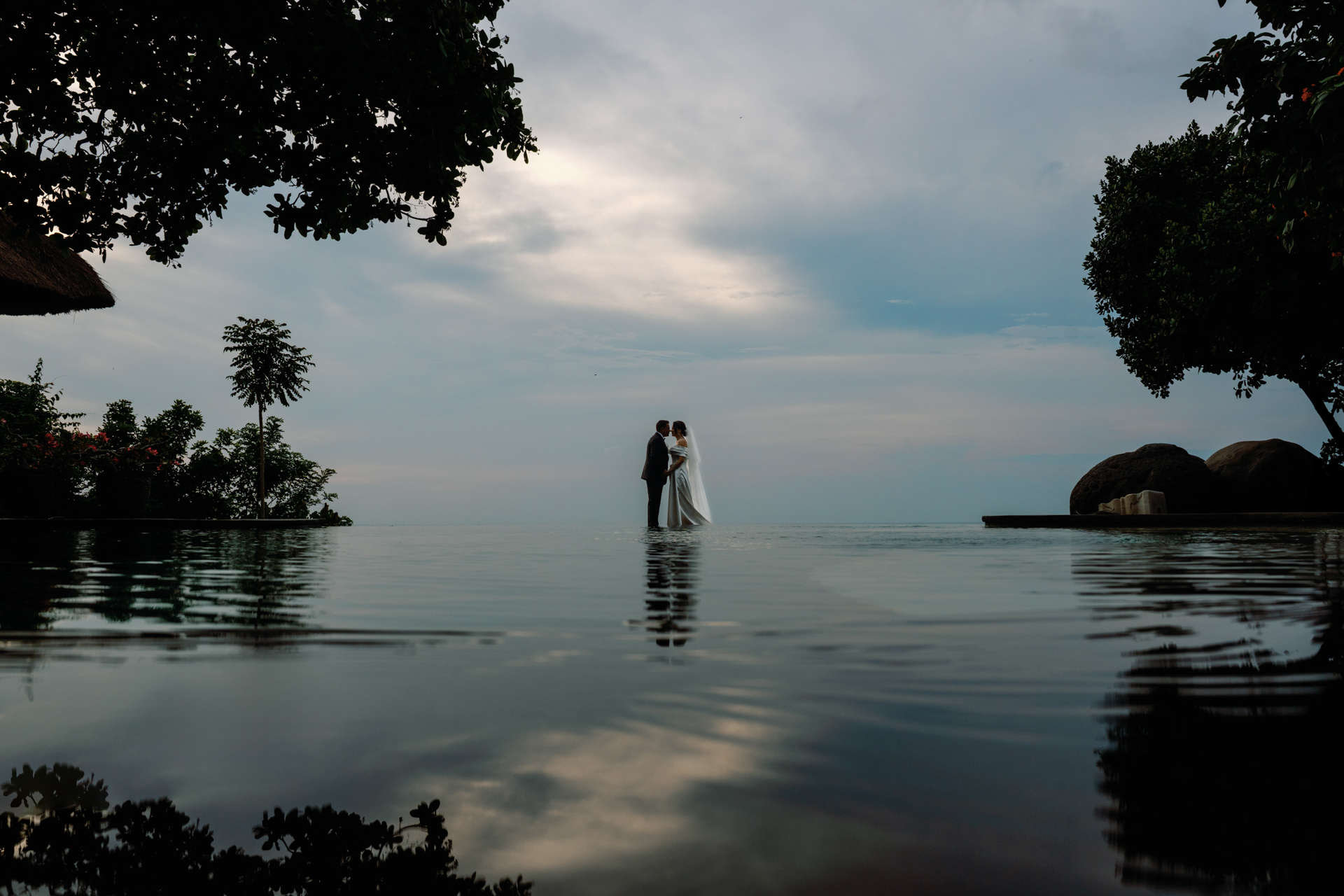 RACHEL SIU & SUMIT KUMAR at VILLA PEMUTIH BALI