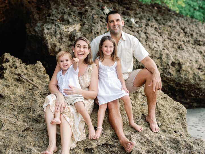 The Gemma Family’s Beach Photoshoot in Bali